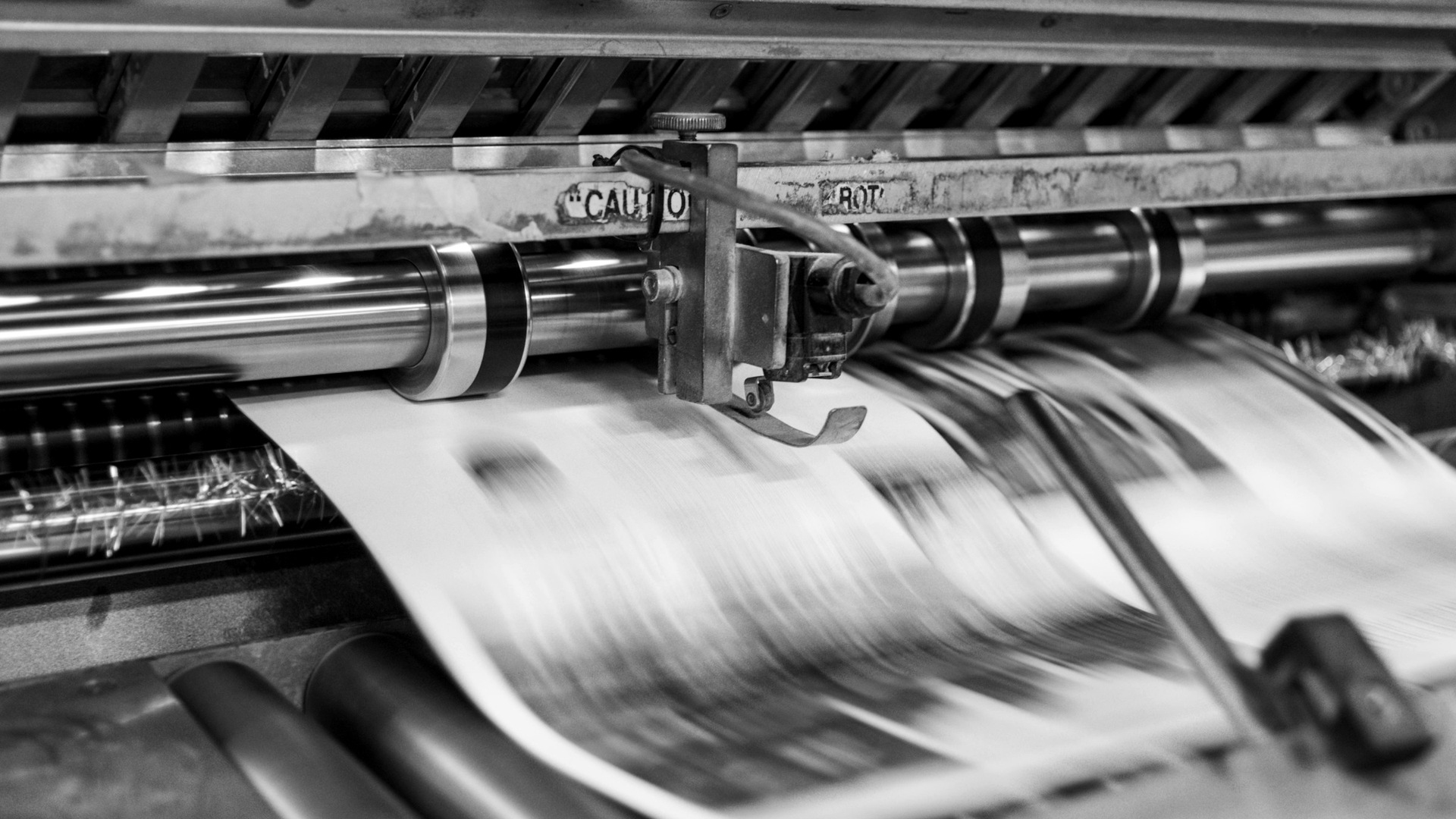 Publishing Companies marketing & GTM growth: reader demand and publishing revenue 1 Printing machine.